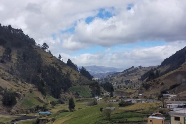 The mountain valley above Llinllin from our 2019 visit