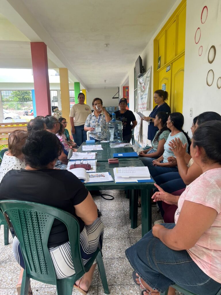 CADEP Educators trying their new purified water