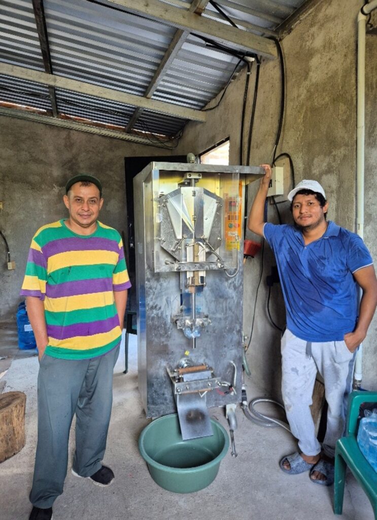 On the left side is Pastor Onan and to the right is Eliud