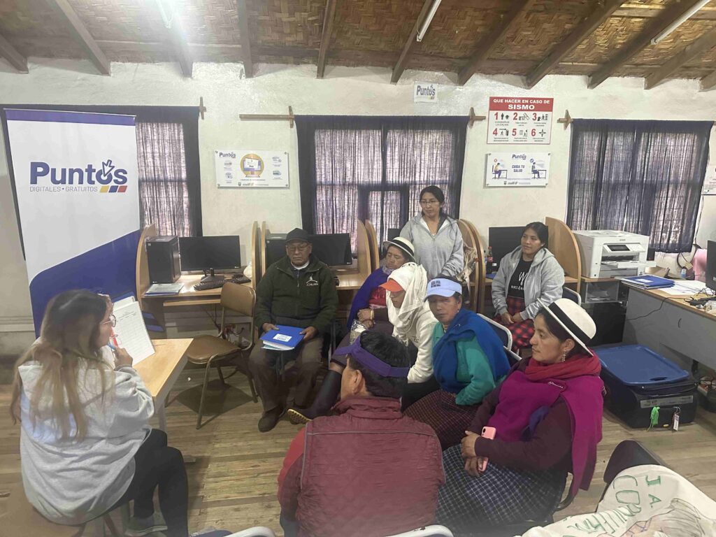 September 24th - records training in Chimborazo Community