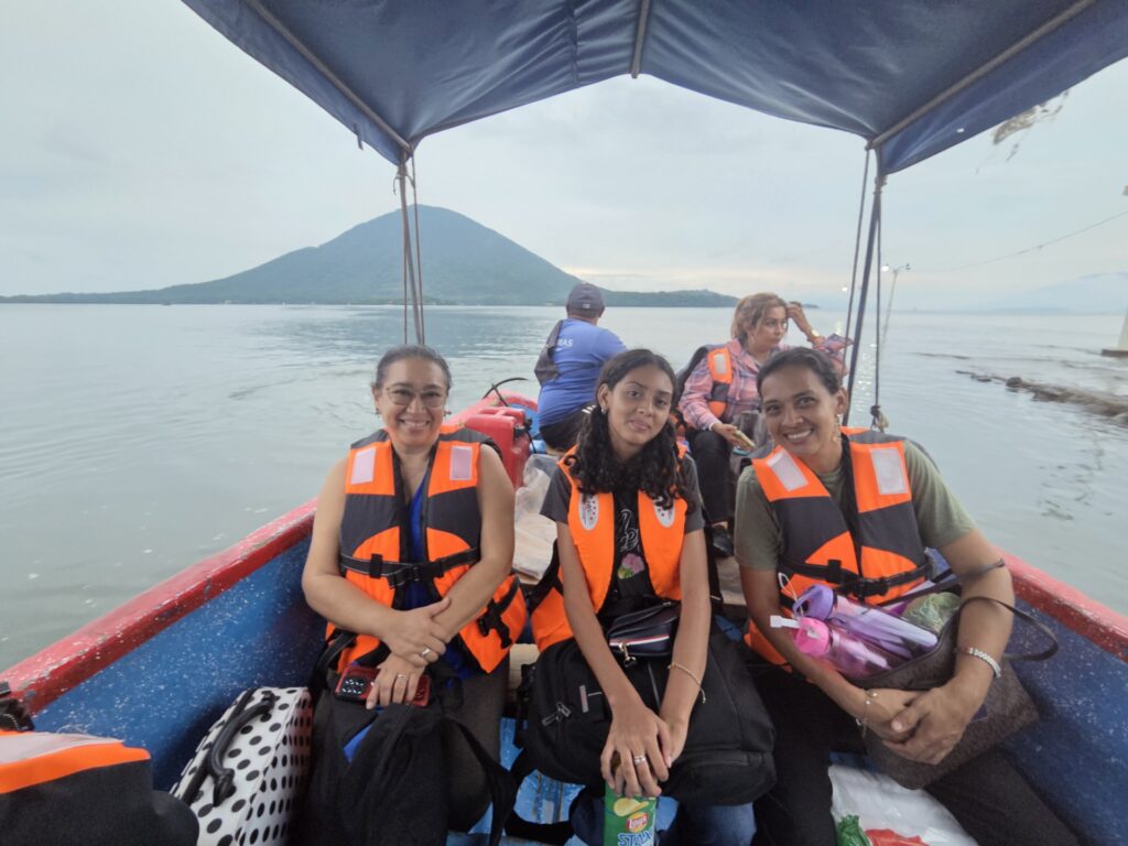 Day 1 travel with the education team
